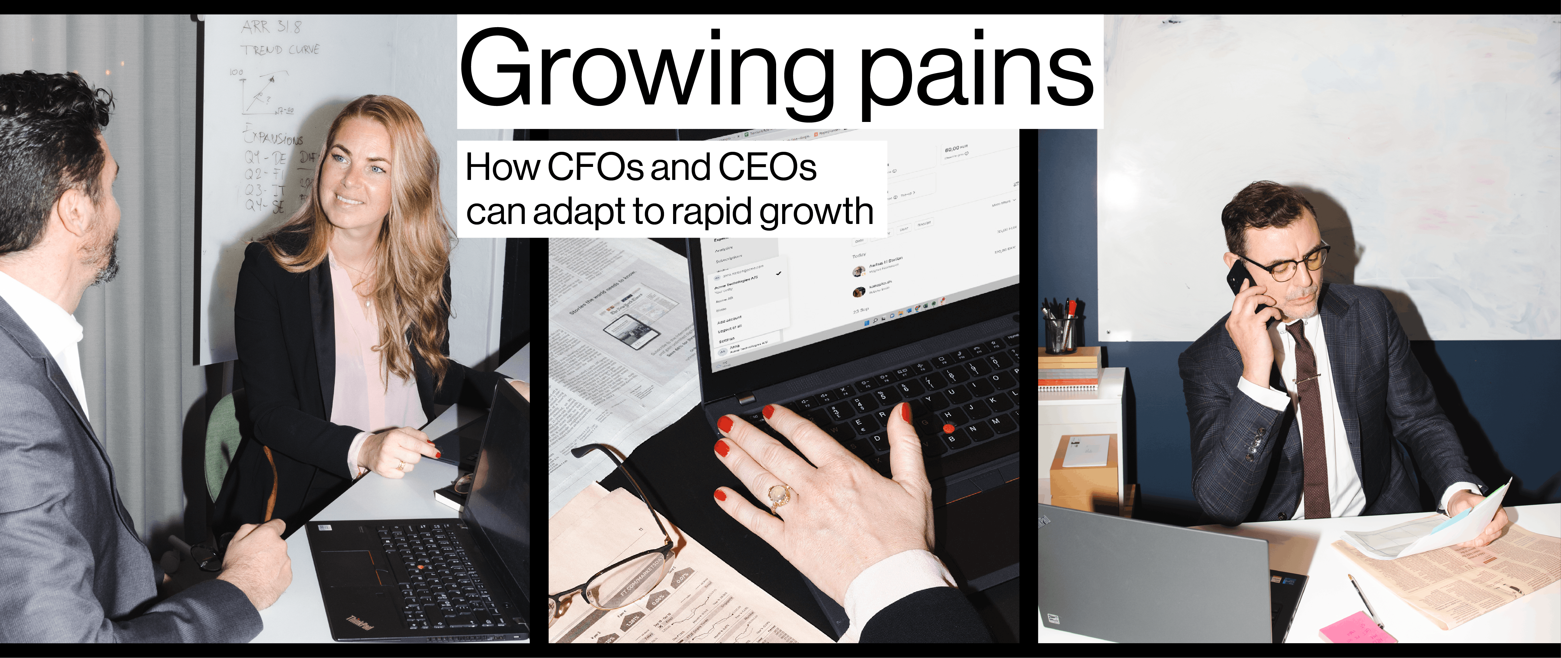 How CFOs & CEOs can adapt to rapid growth