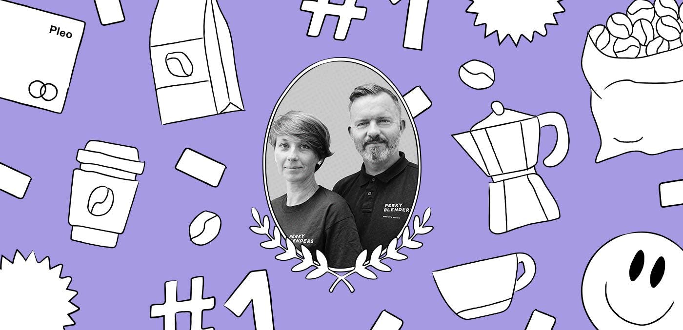 Pleo Hero of the Month: Victoria and Adam Cozens, Perky Blenders