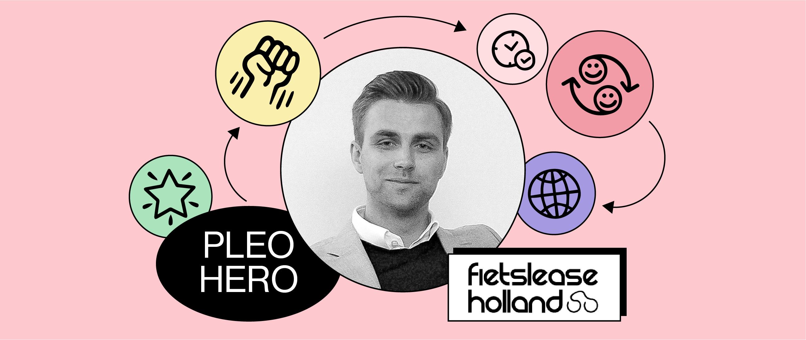 Pleo Hero: Christian den Heijer, Fietslease Holland