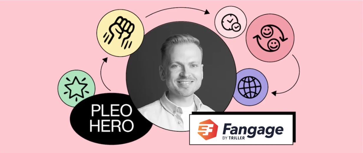 Pleo Hero: Damian Kozak, Fangage