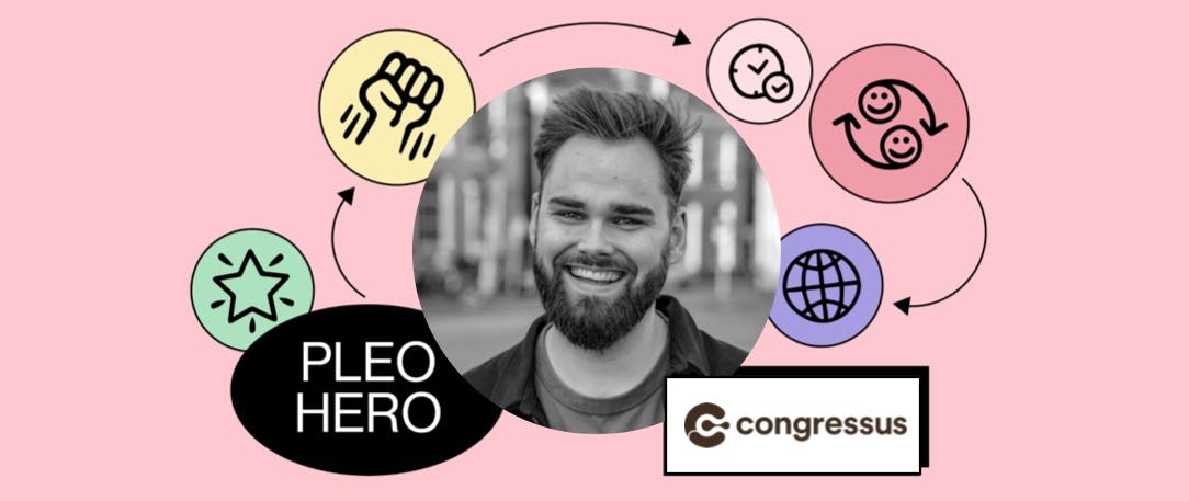 Pleo Hero: Sam van der Vaart, Congressus