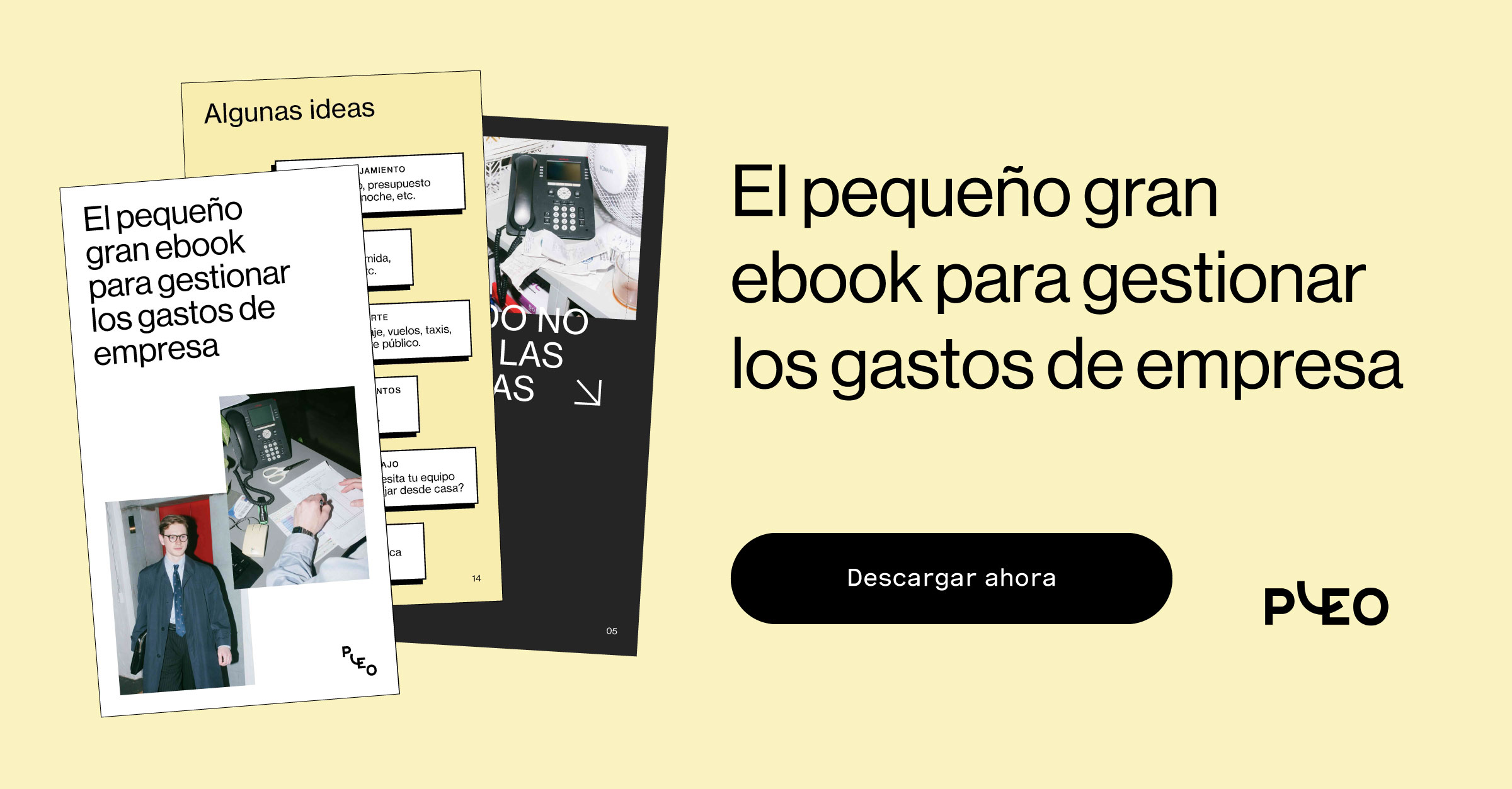 Banner descarga el pequeño gran ebook Pleo