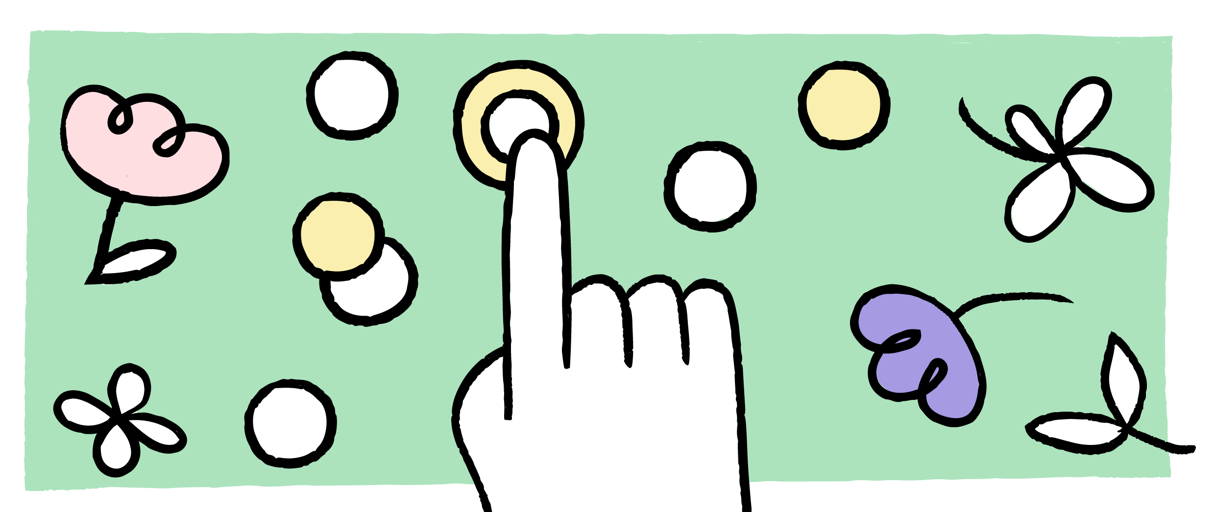 A hand paying with coins for flowers