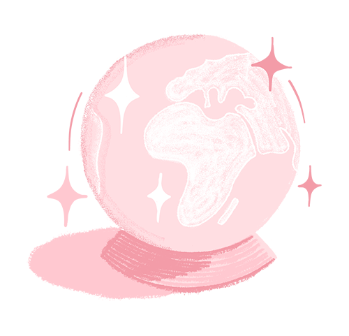 Sparkling globe